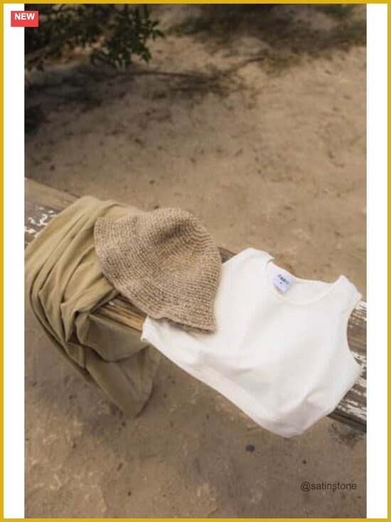 Natural Hemp Crochet Floppy Sun Hat – Foldable & Packable for Beach Travel main image 4